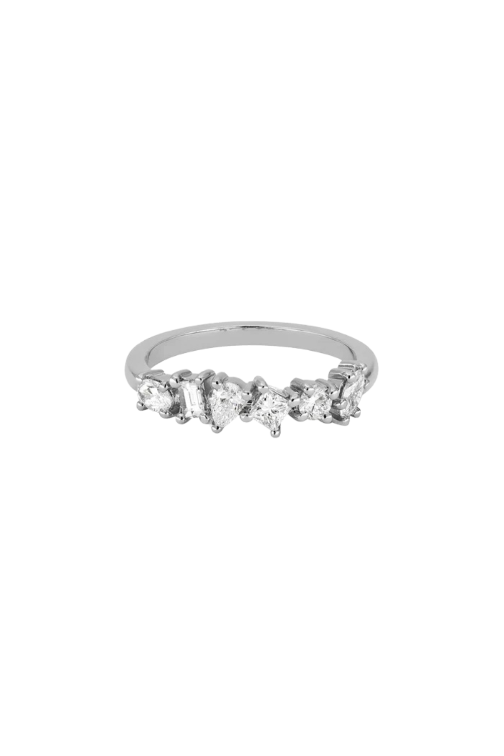 Scattered Diamond Ring