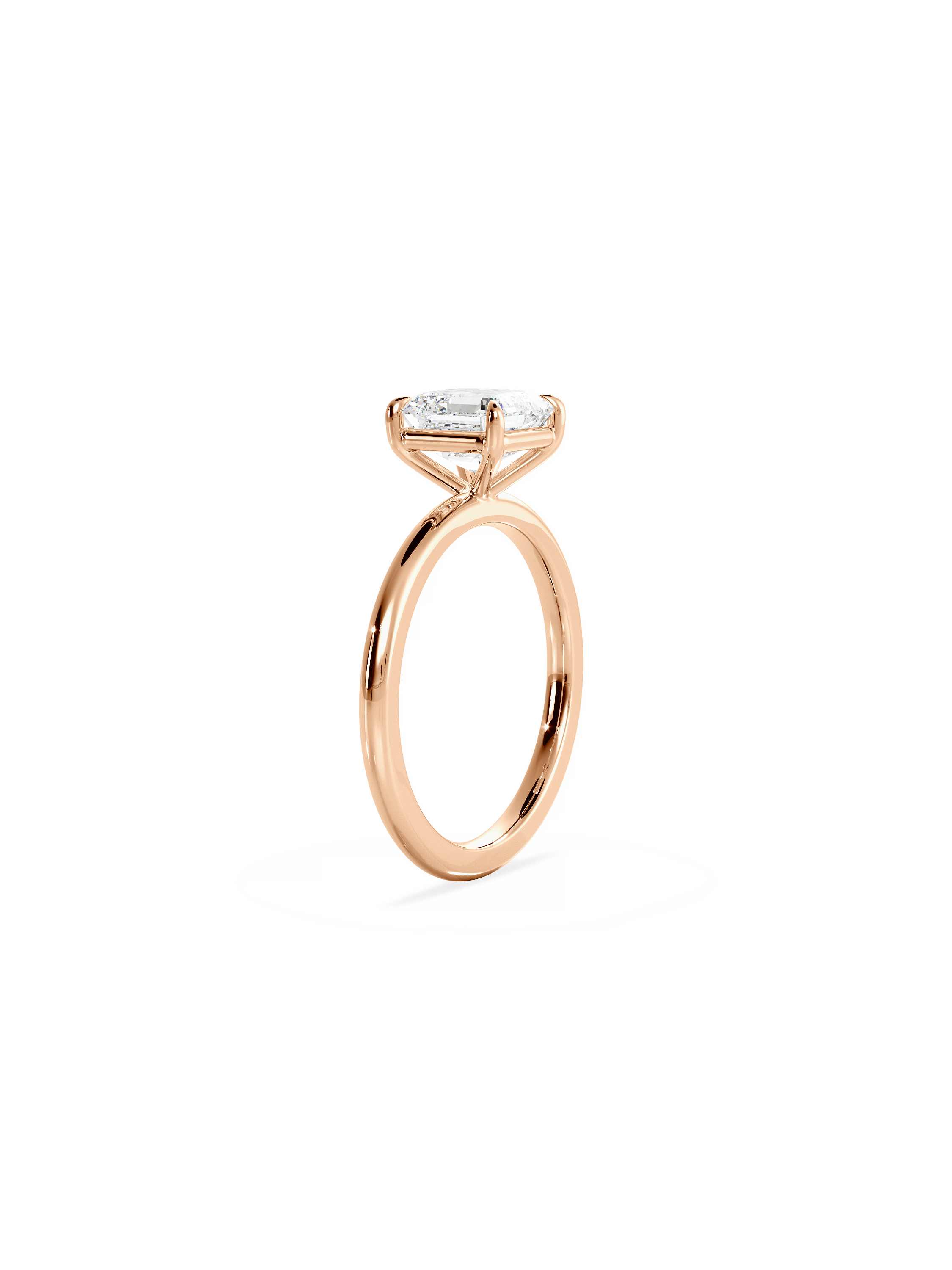 Kishani Royal 2.0ct Asscher Solitaire Ring