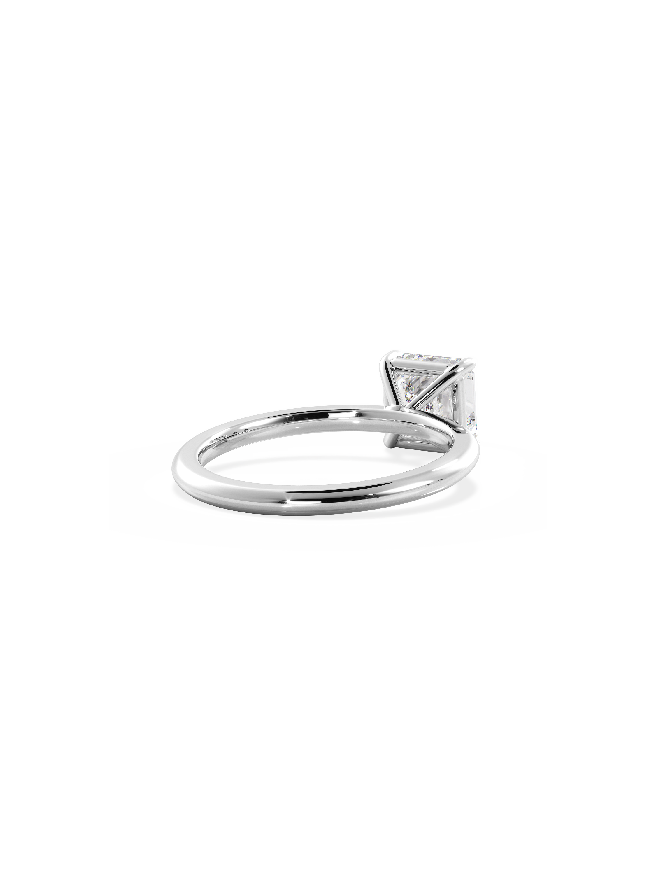 Kishani Royal 2.0ct Asscher Solitaire Ring