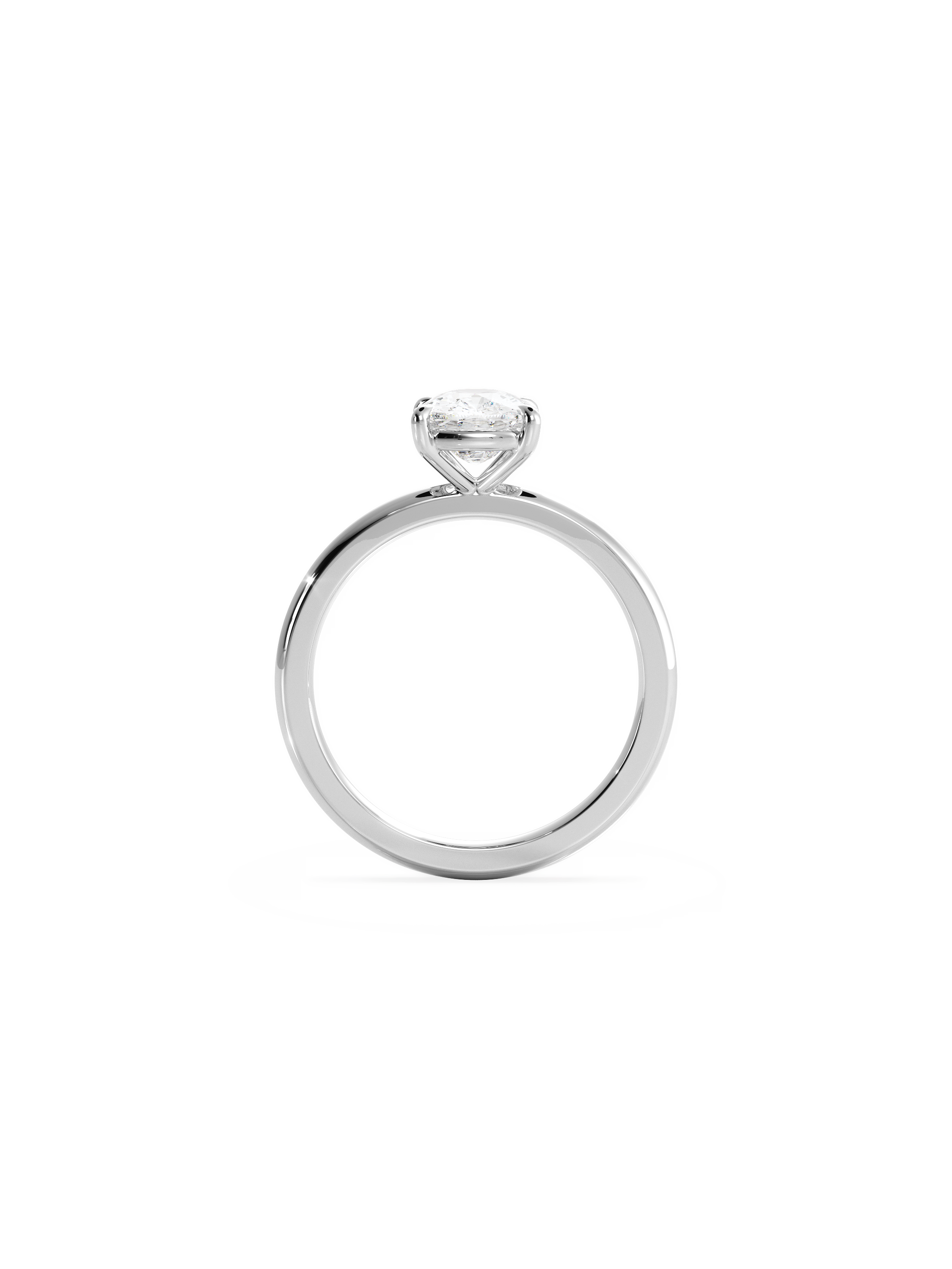 Kishani Adele 2.0ct Cushion-Cut Solitaire Ring
