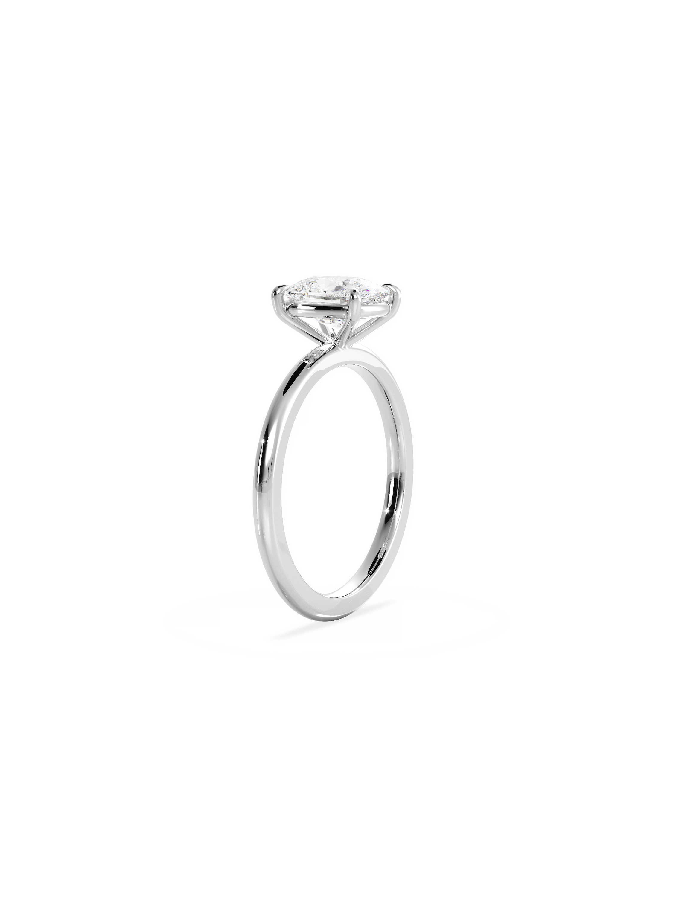 Kishani Adele 2.0ct Cushion-Cut Solitaire Ring