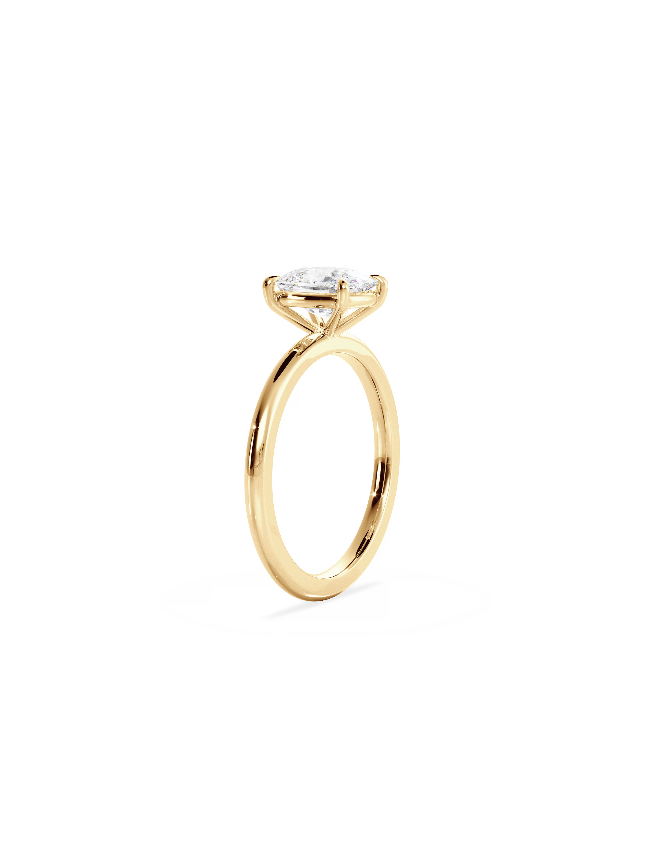 Kishani Adele 2.0ct Cushion-Cut Solitaire Ring