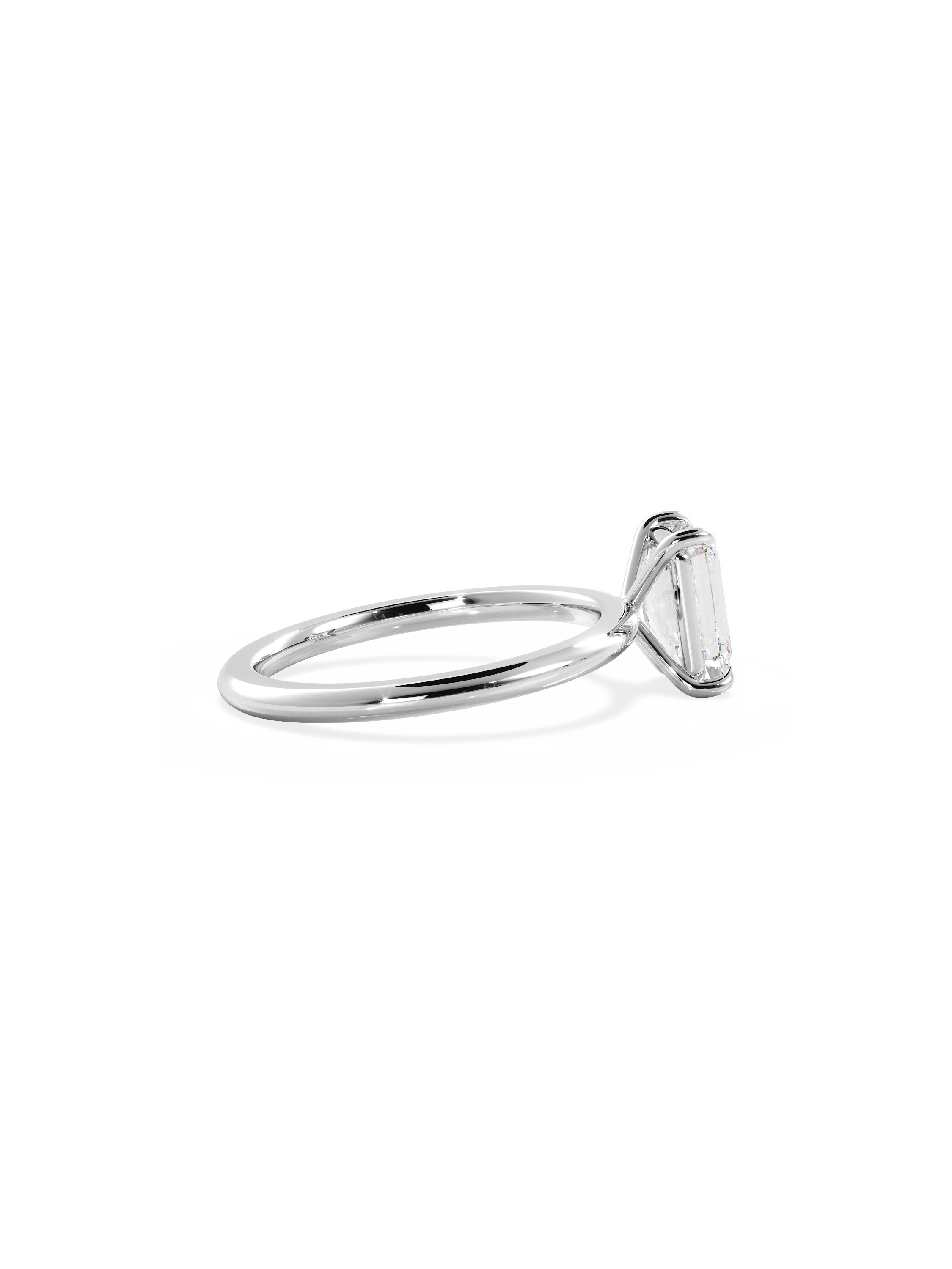 Kishani Lydia 2.0ct Emerald-Cut Solitaire Ring