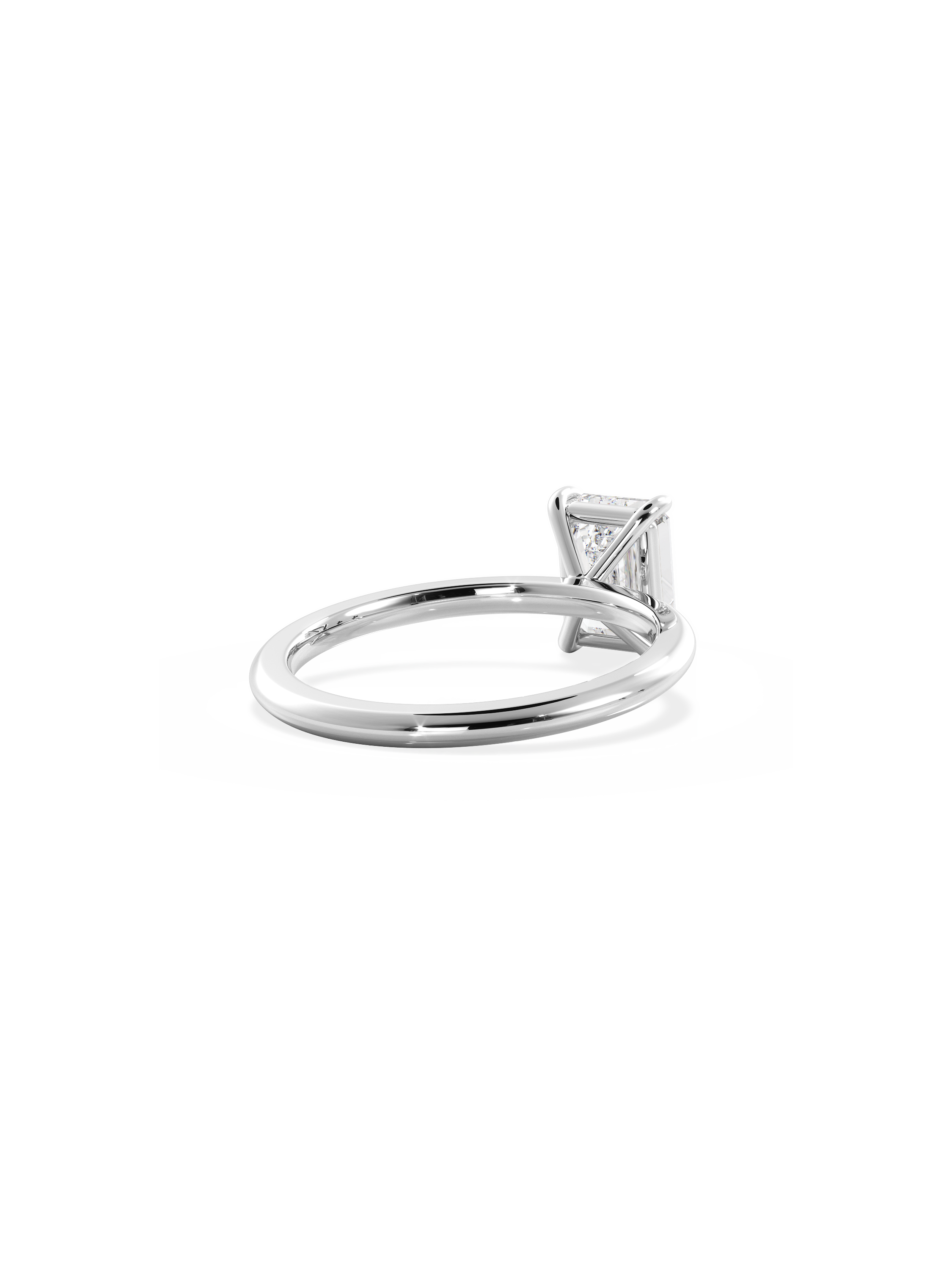Kishani Lydia 2.0ct Emerald-Cut Solitaire Ring
