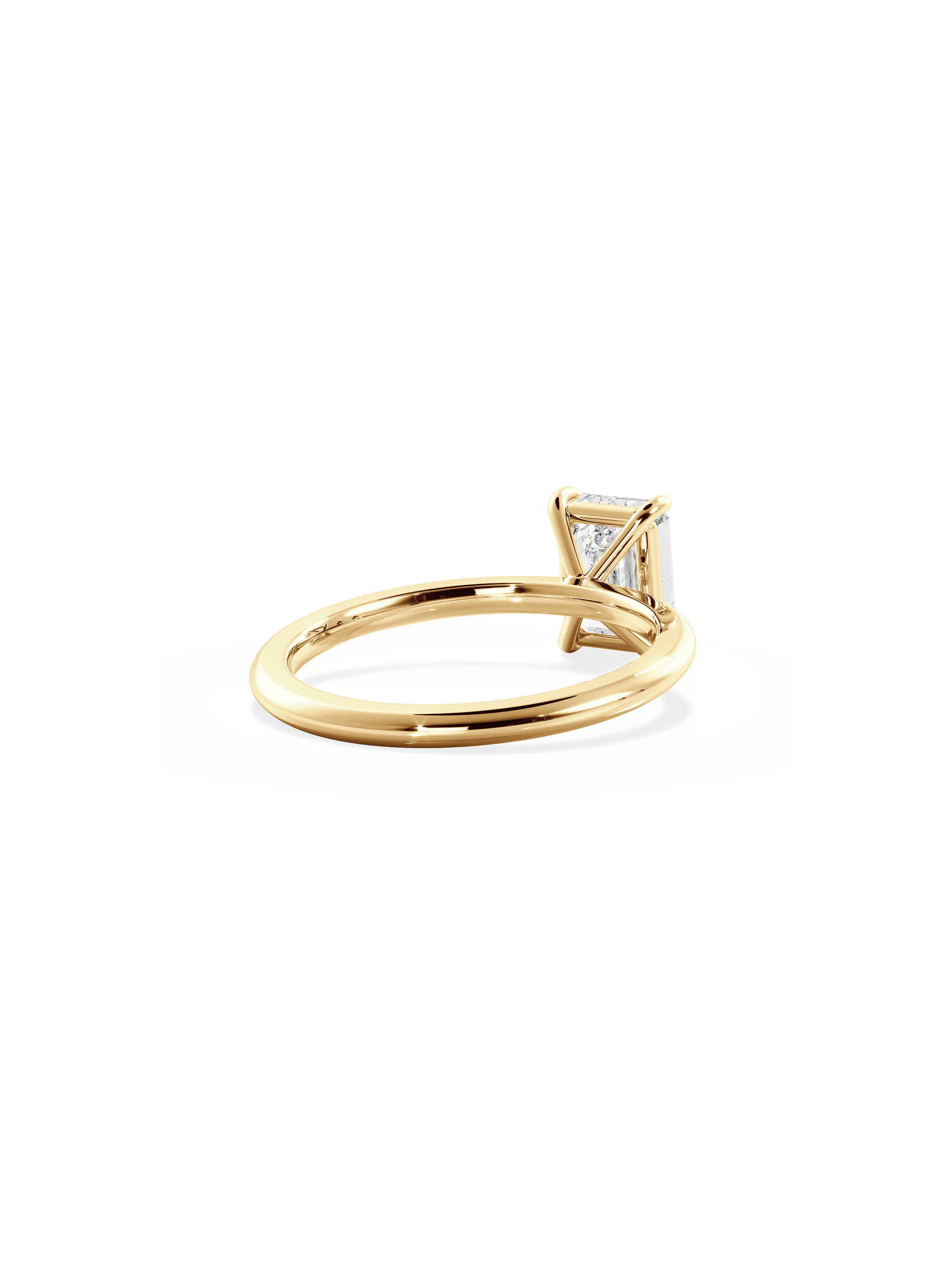 Kishani Lydia 2.0ct Emerald-Cut Solitaire Ring