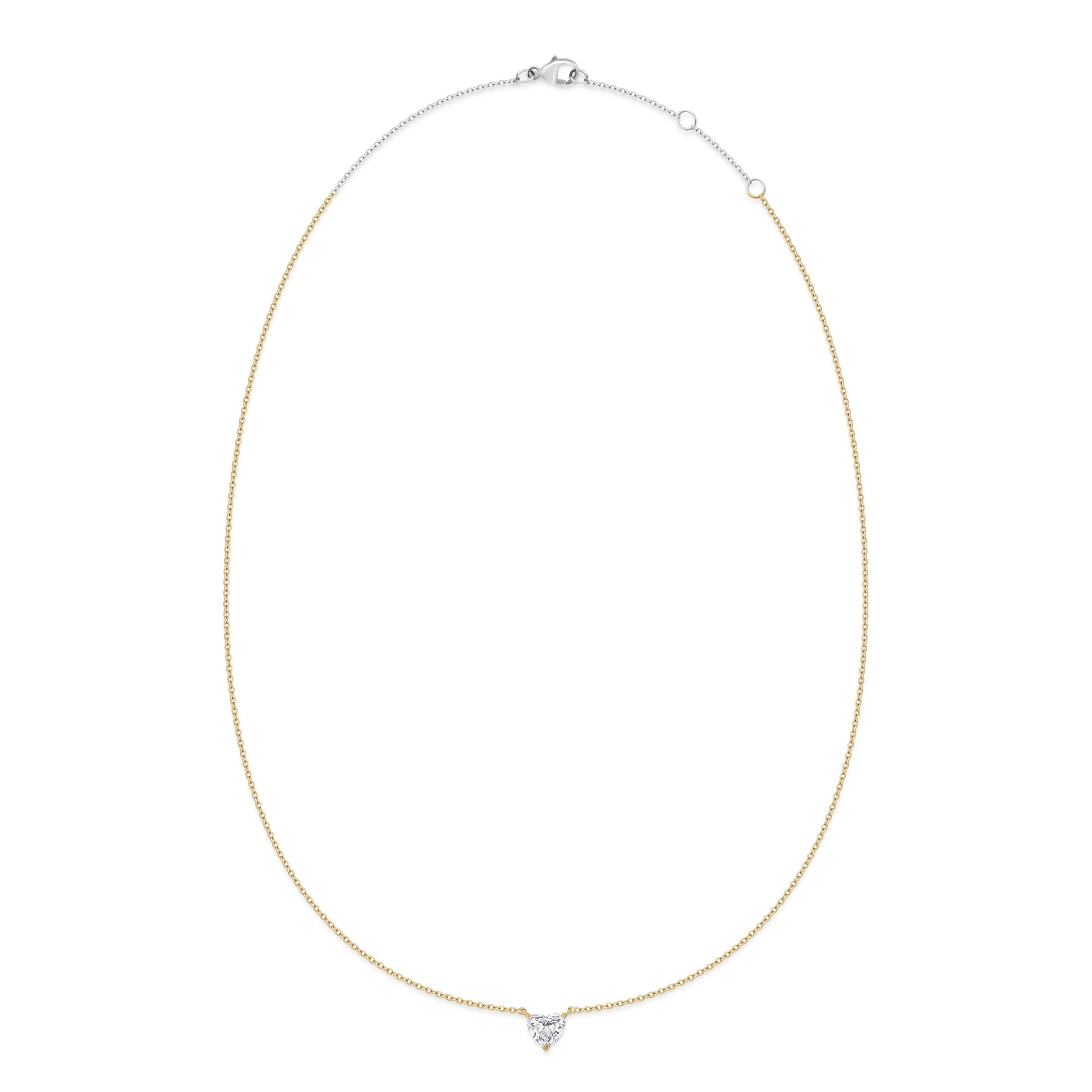 Kishani Beloved Heart Diamond Necklace