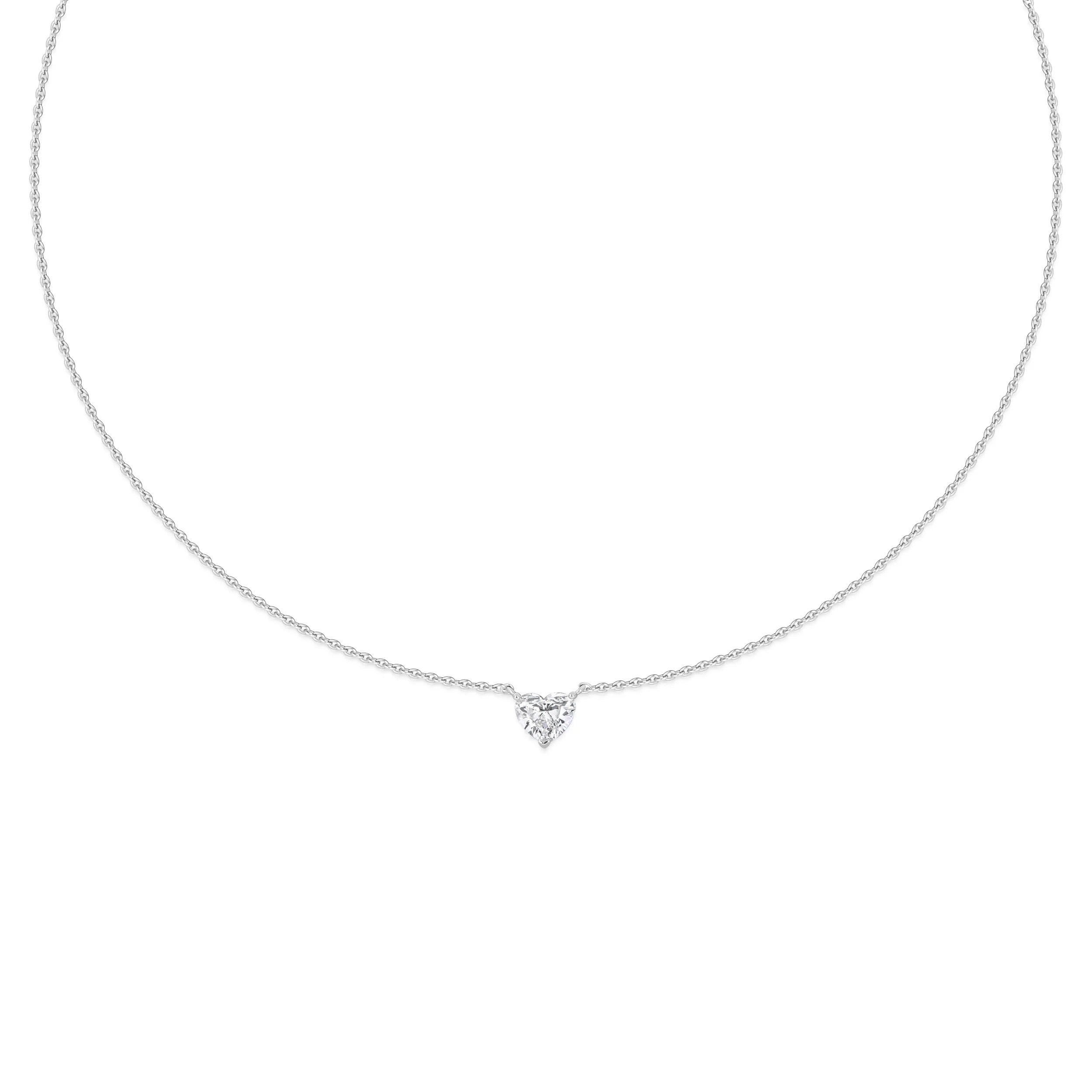 Kishani Beloved Heart Diamond Necklace