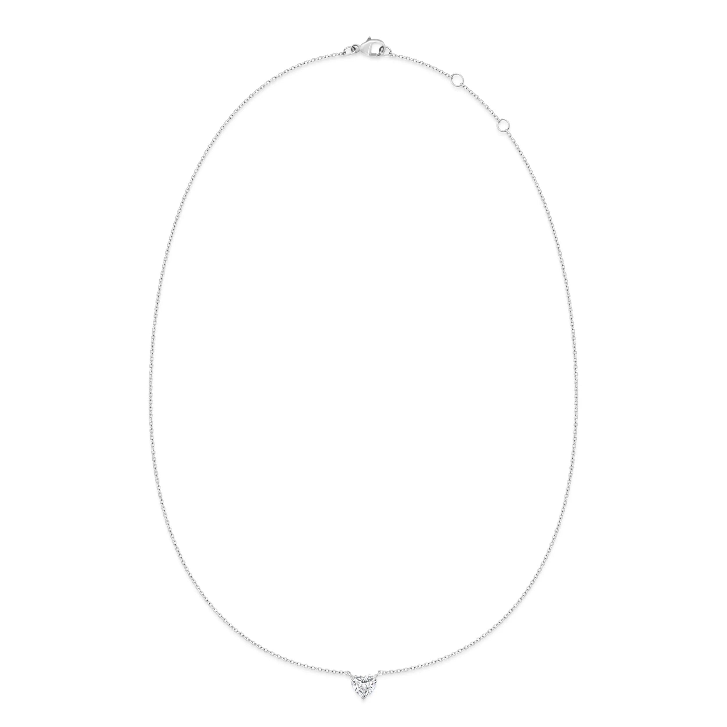 Kishani Beloved Heart Diamond Necklace