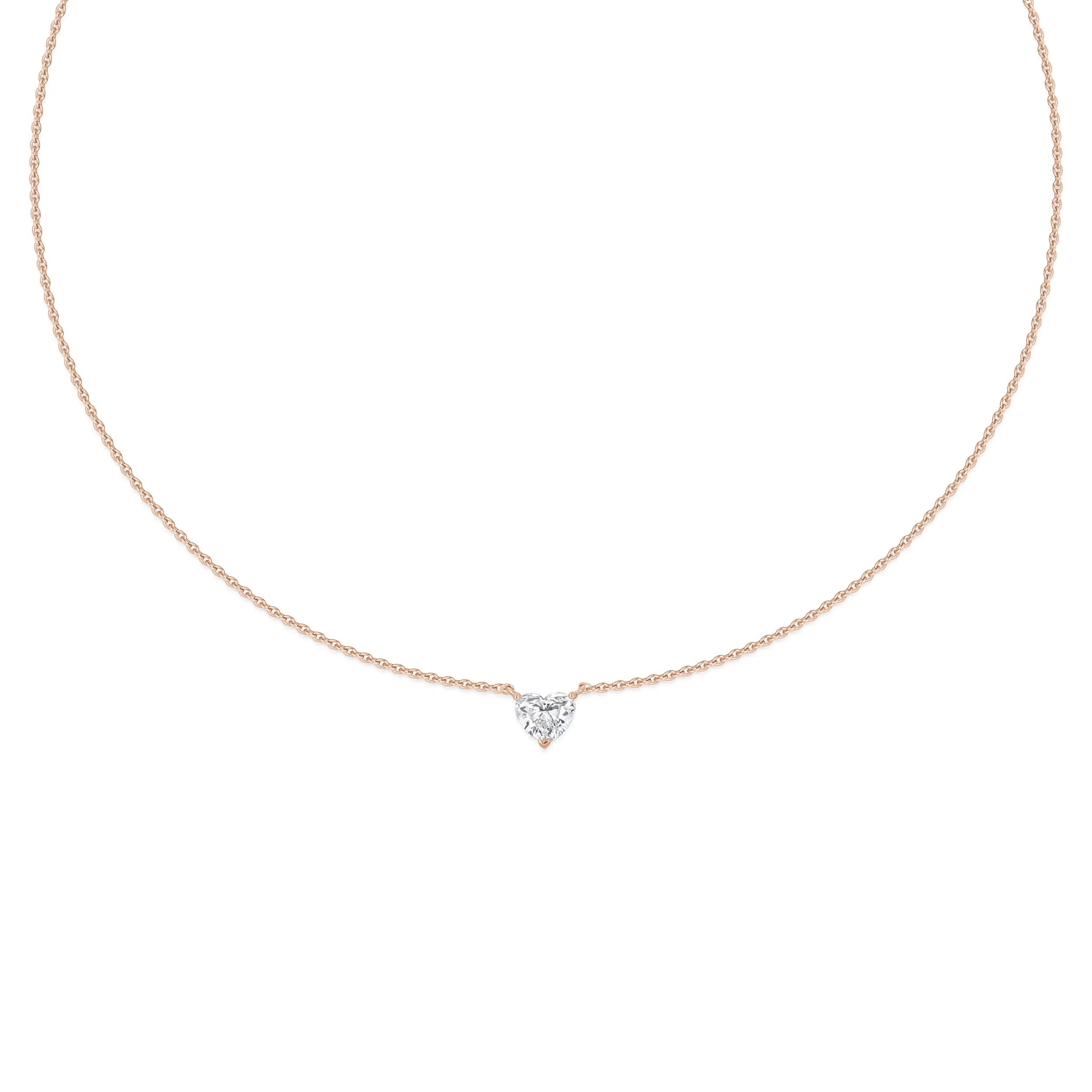 Kishani Beloved Heart Diamond Necklace