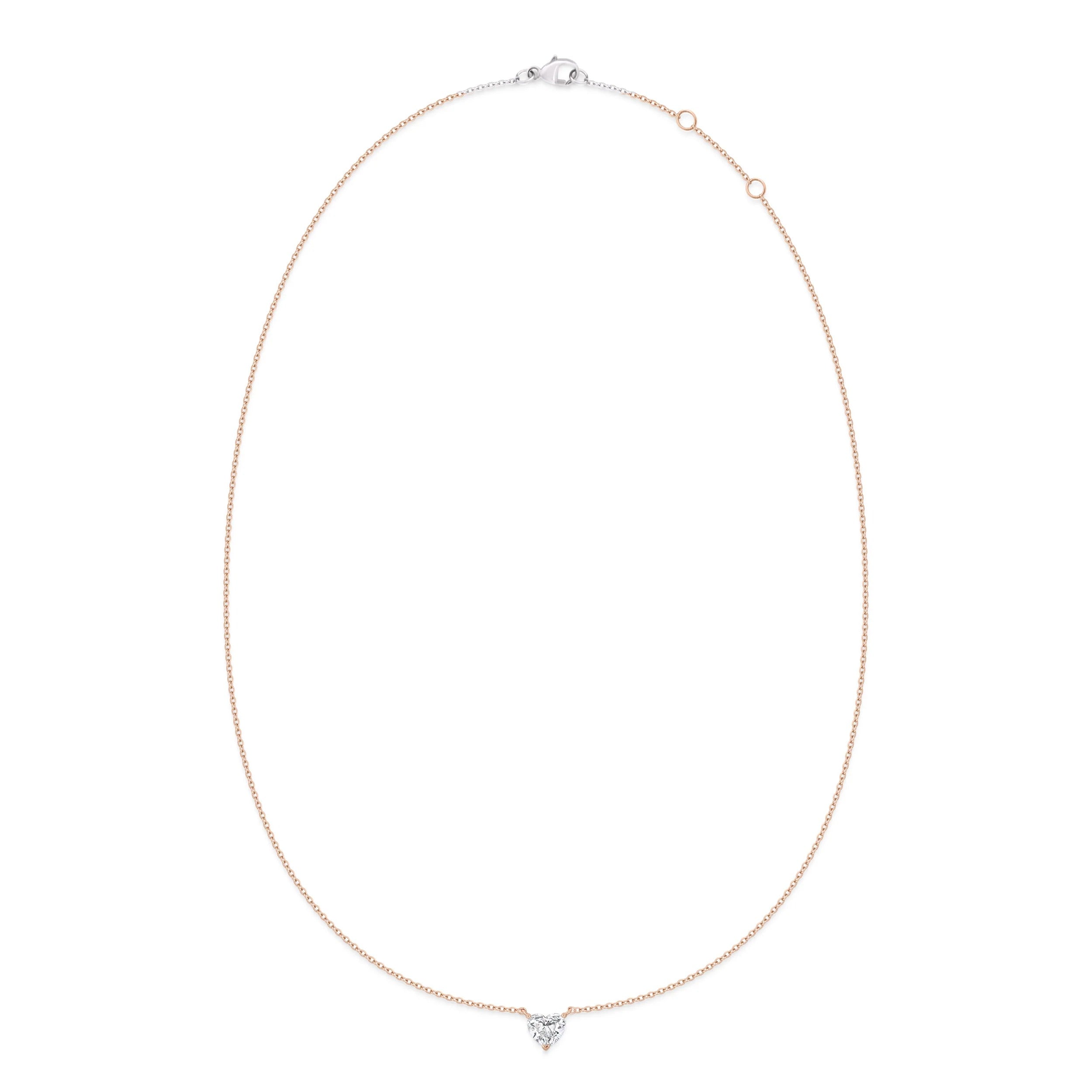 Kishani Beloved Heart Diamond Necklace