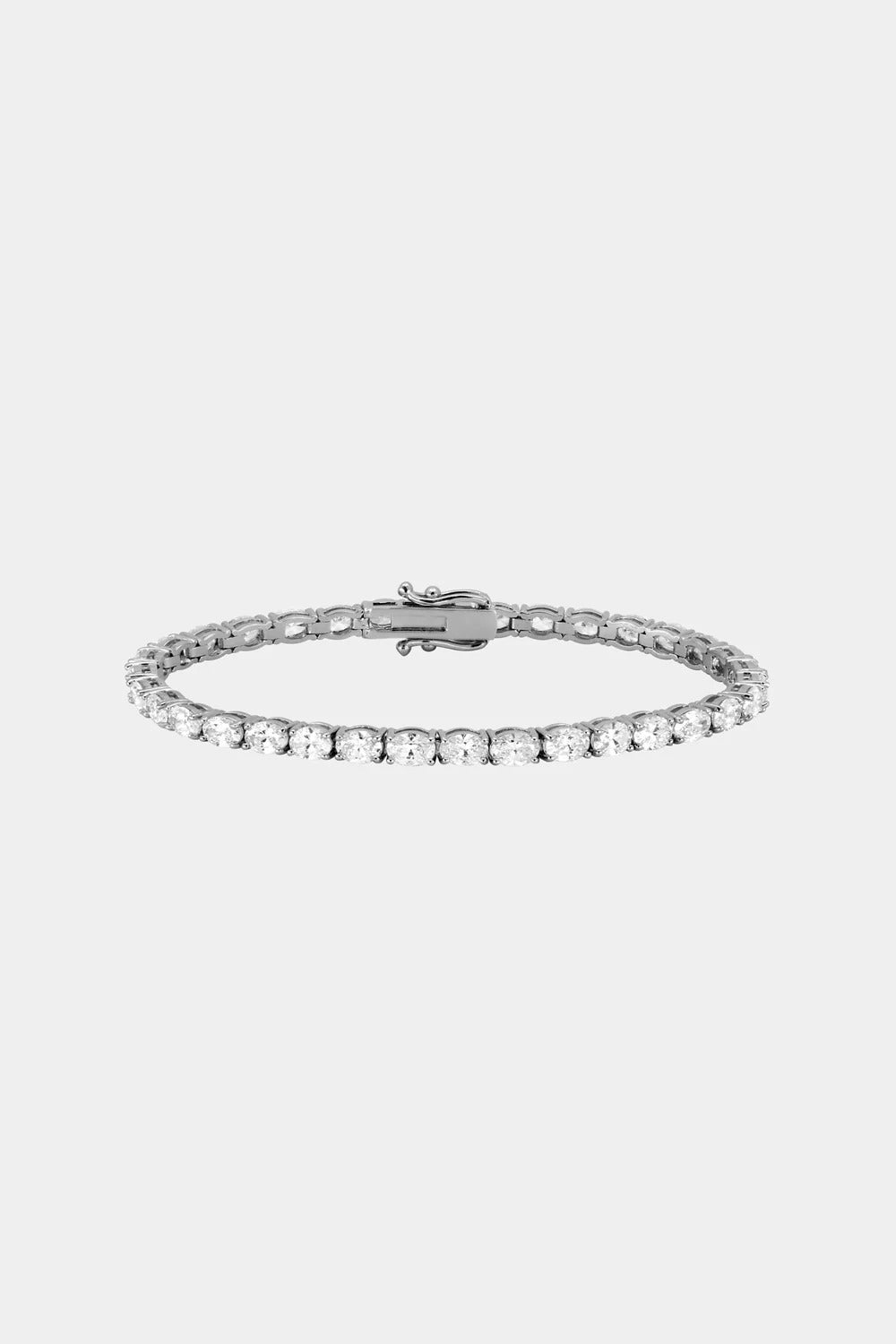 Kishani Luminous Oval Tennis Bracelet
