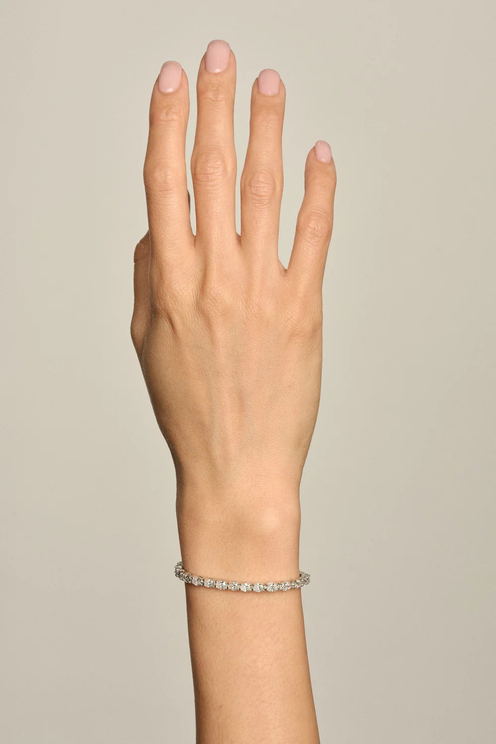 Kishani Luminous Oval Tennis Bracelet