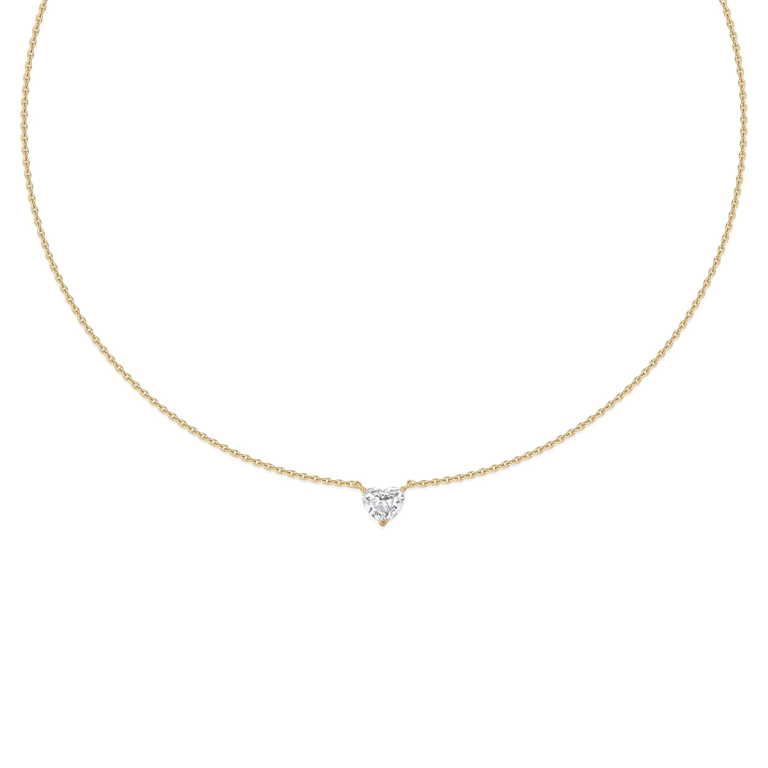 Kishani Beloved Heart Diamond Necklace