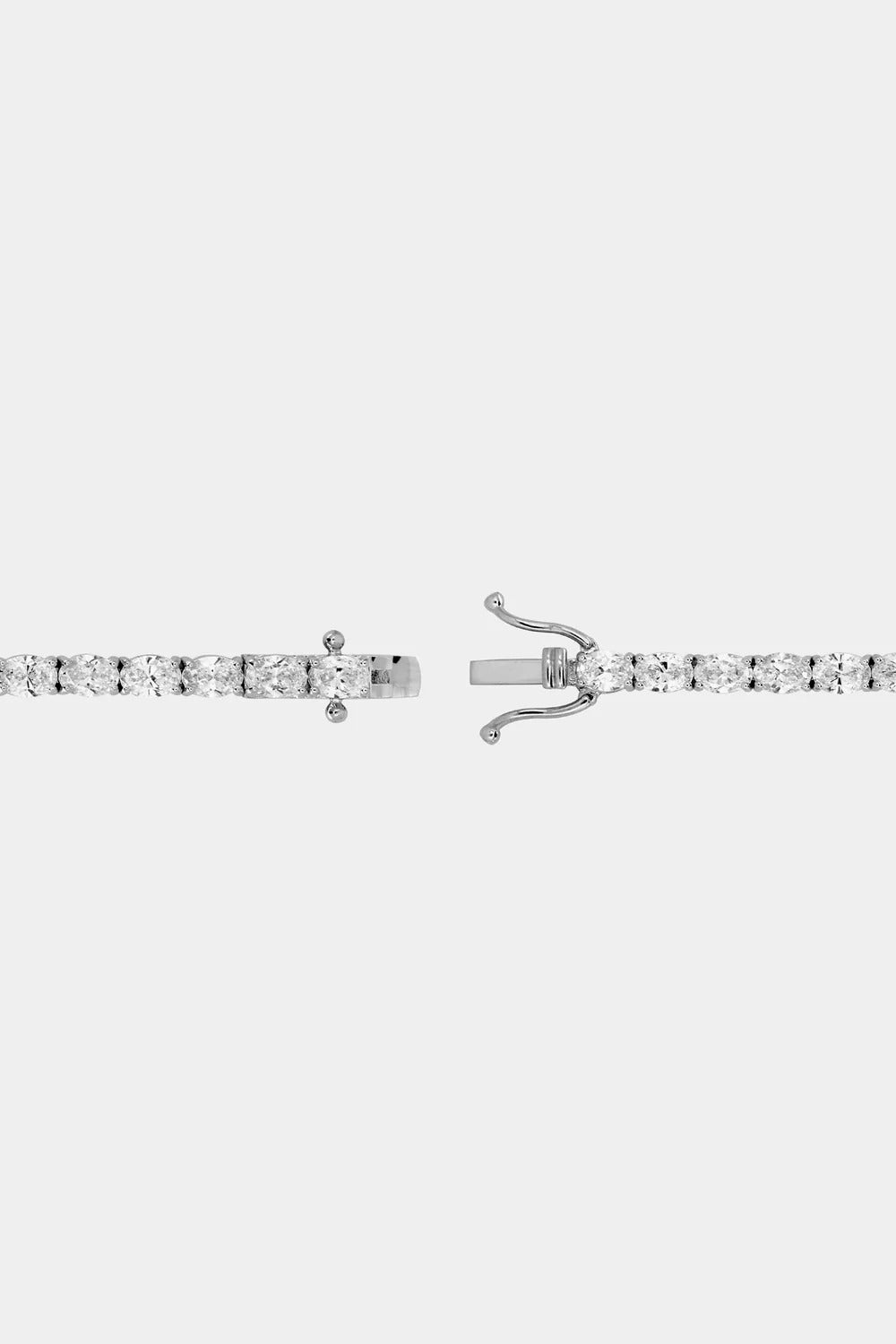 Kishani Luminous Oval Tennis Bracelet
