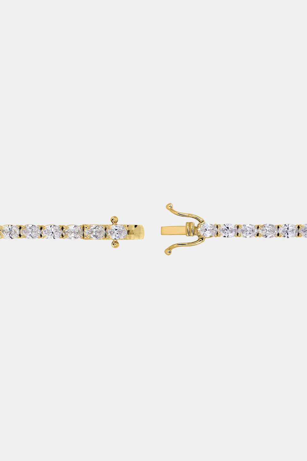 Kishani Luminous Oval Tennis Bracelet