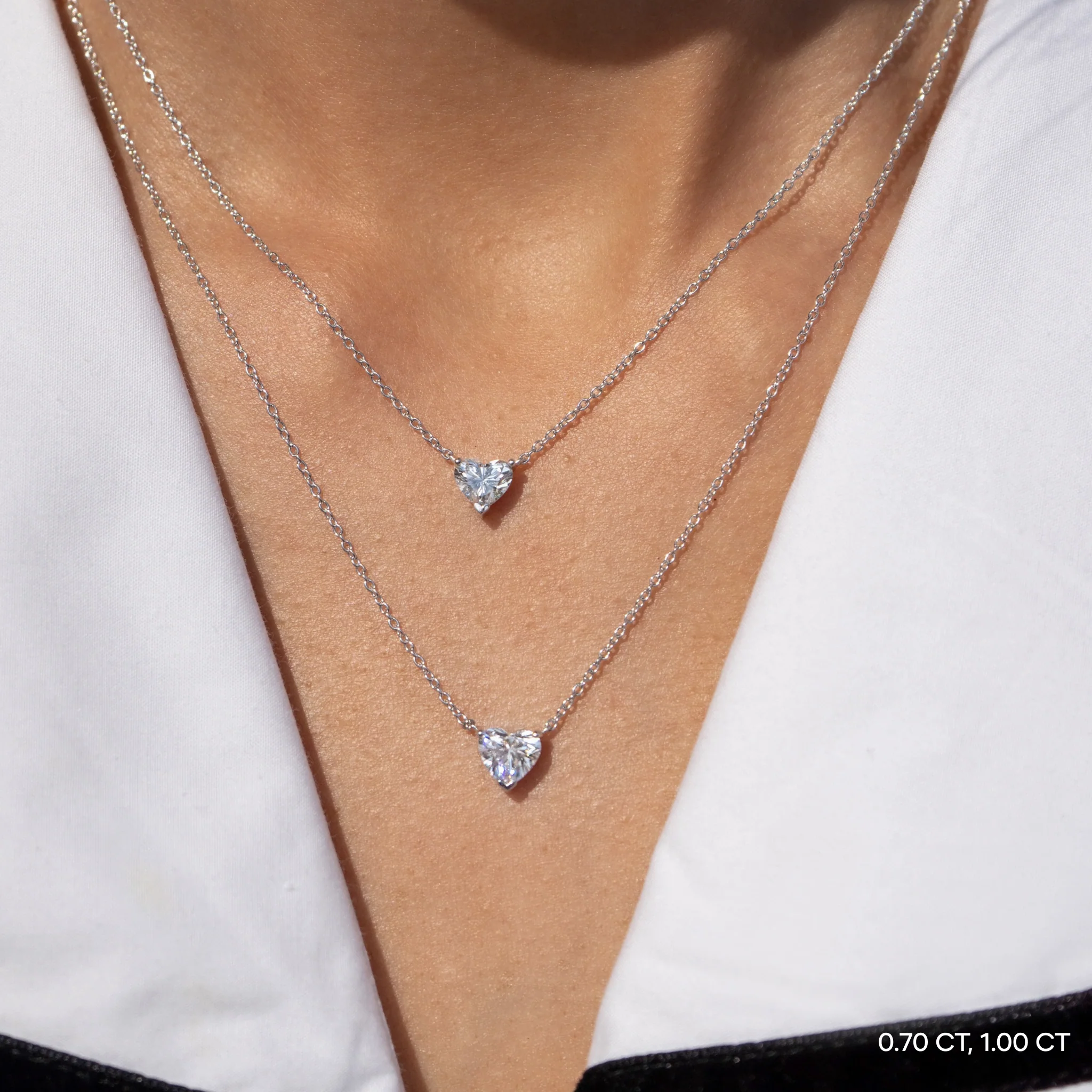 Kishani Beloved Heart Diamond Necklace