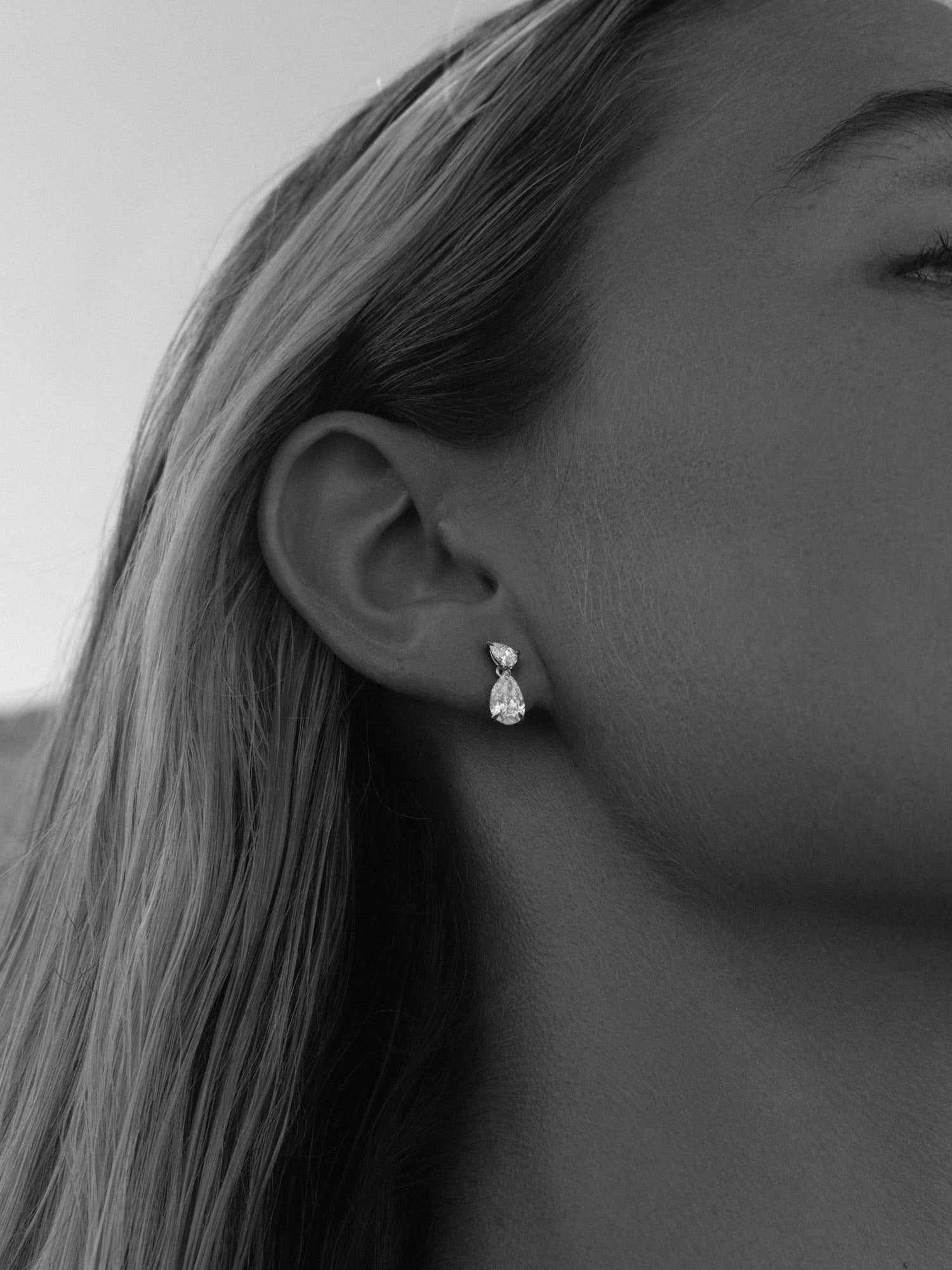 Kishani Celestial Pear Drop Earrings