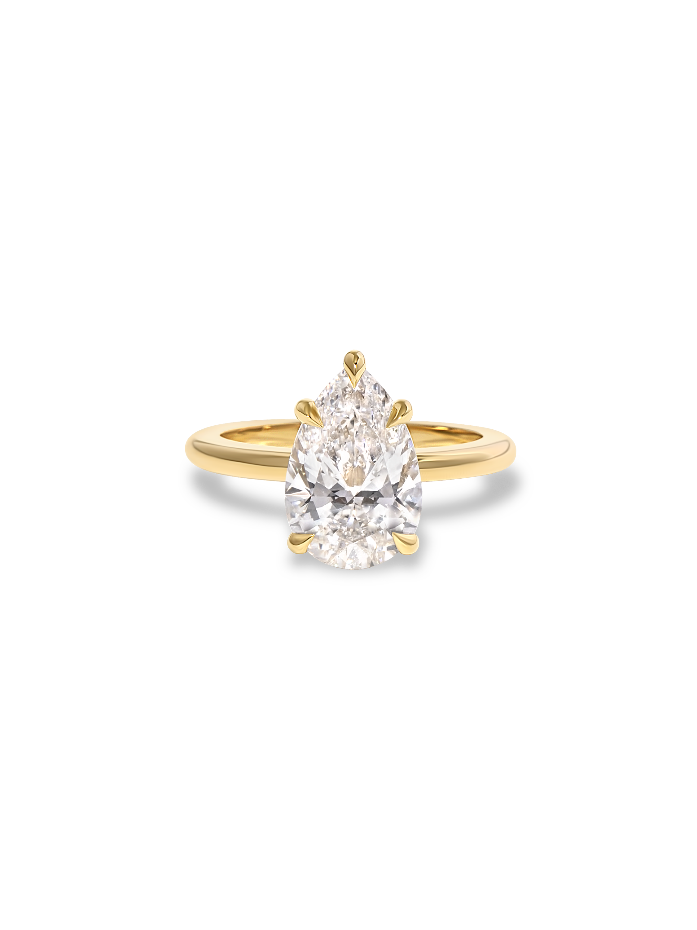 Kishani Alara 2.0ct Pear Solitaire Ring