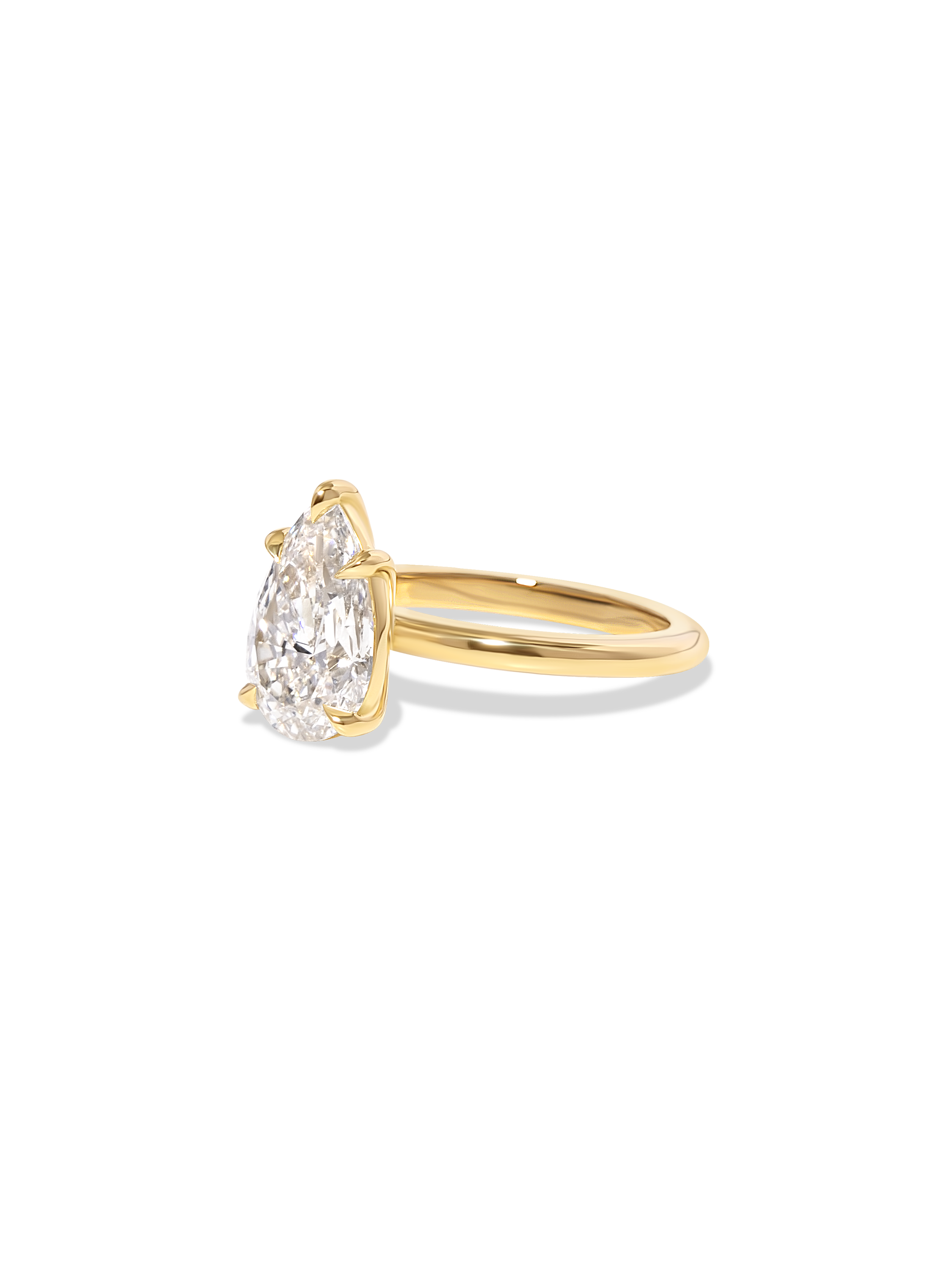 Kishani Alara 2.0ct Pear Solitaire Ring