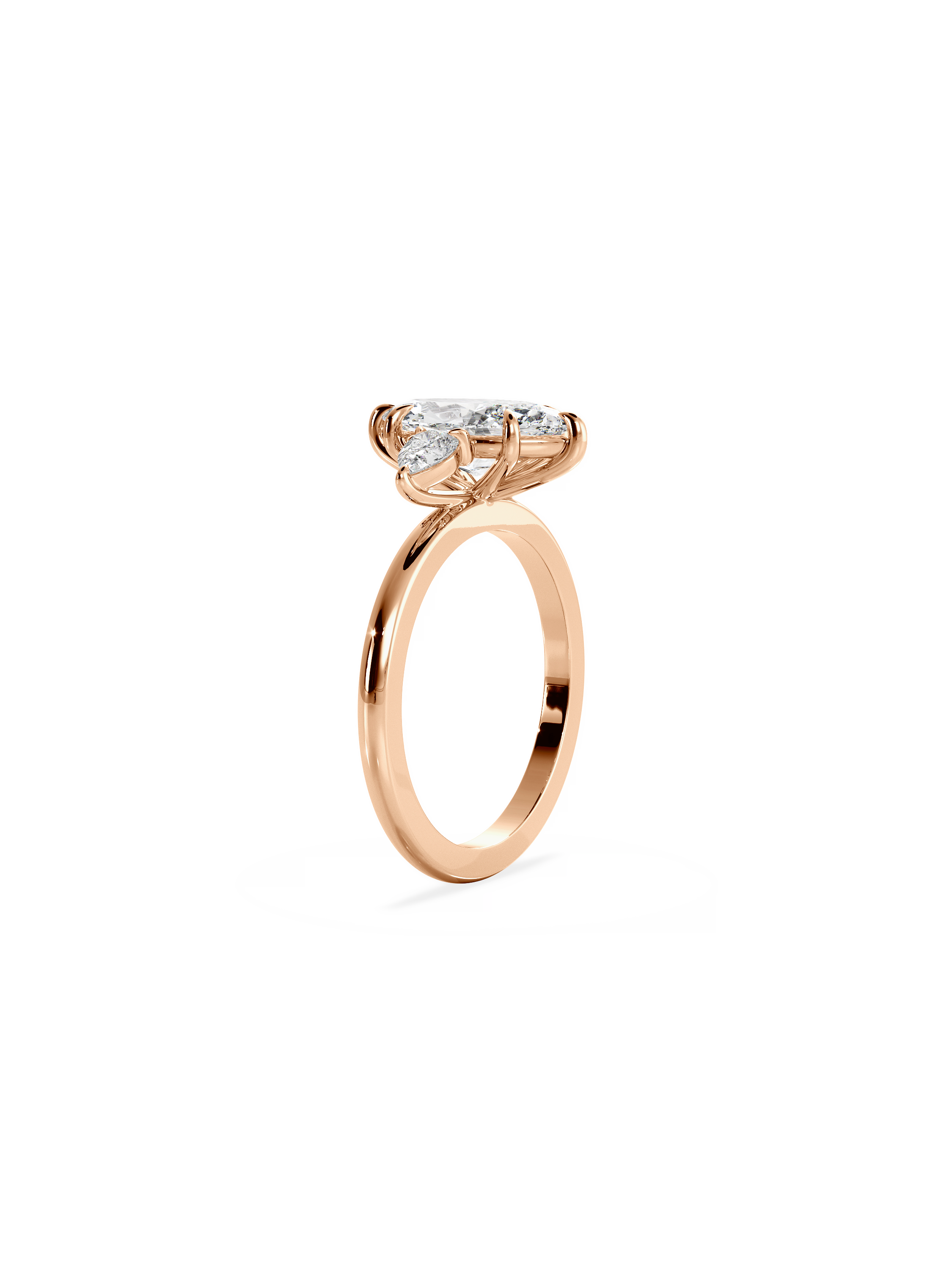 Kishani Duo Pear & Marquise Ring