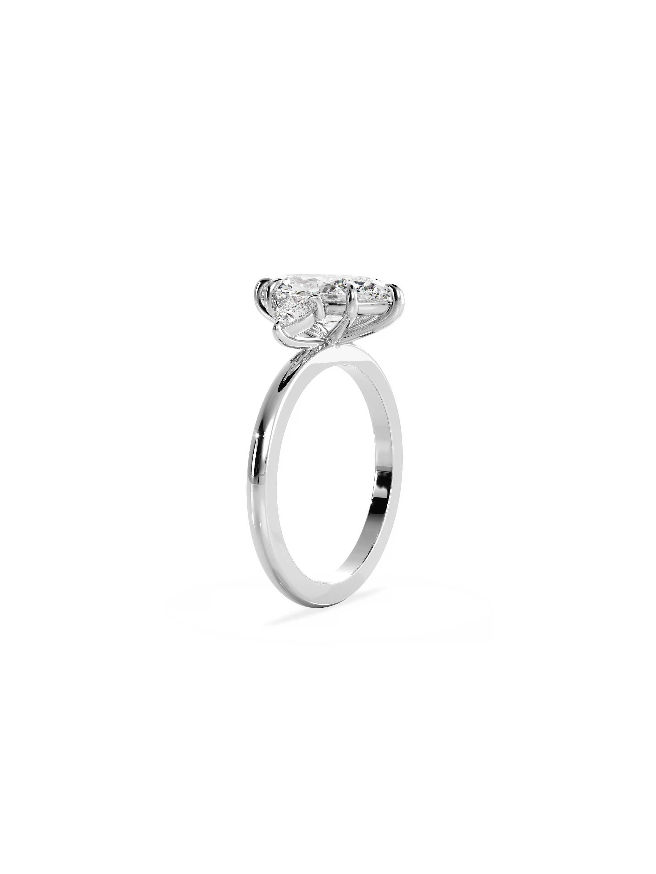 Kishani Duo Pear & Marquise Ring