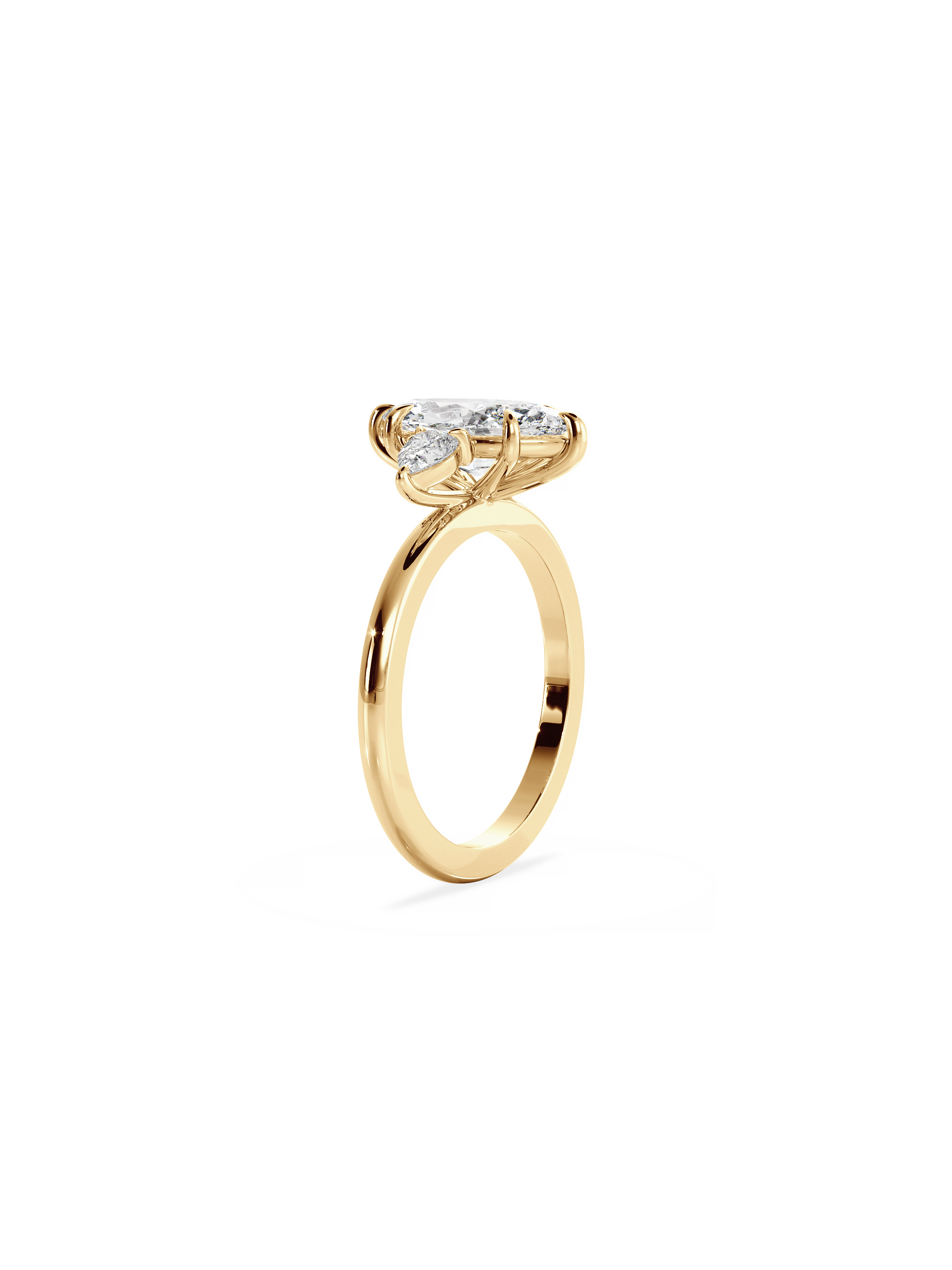 Kishani Duo Pear & Marquise Ring