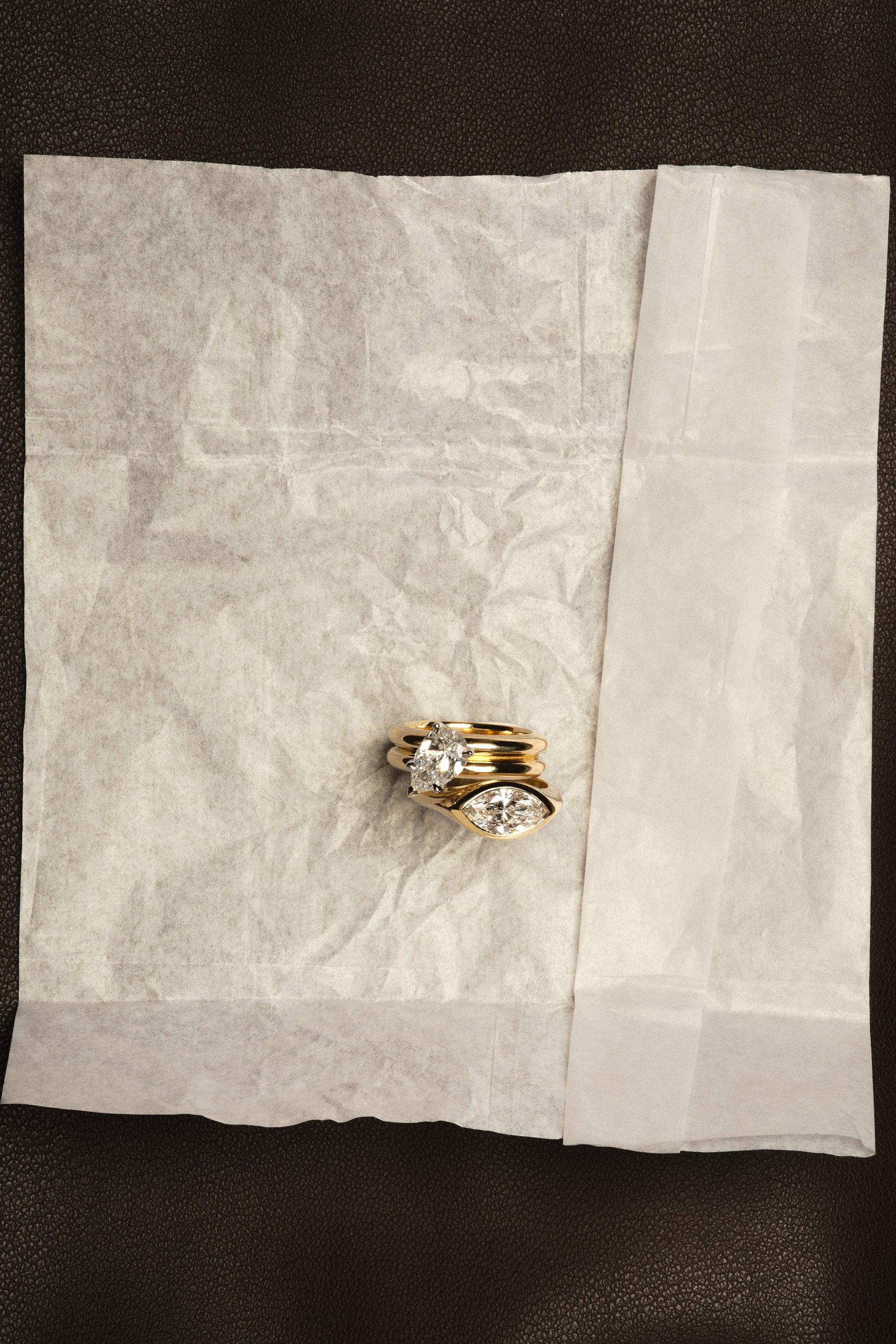 Orielle Double Pear Ring
