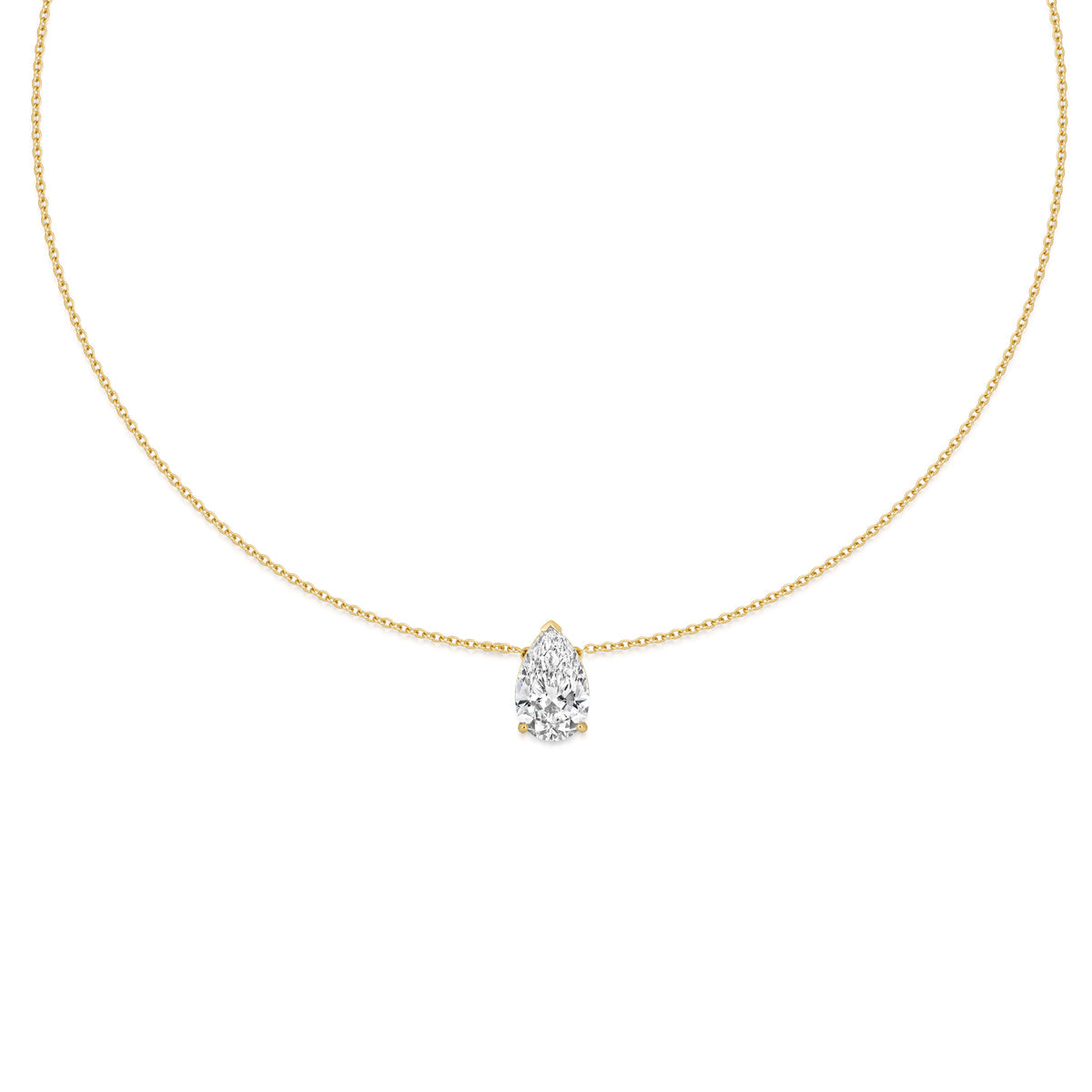 Eliote Pear Necklace
