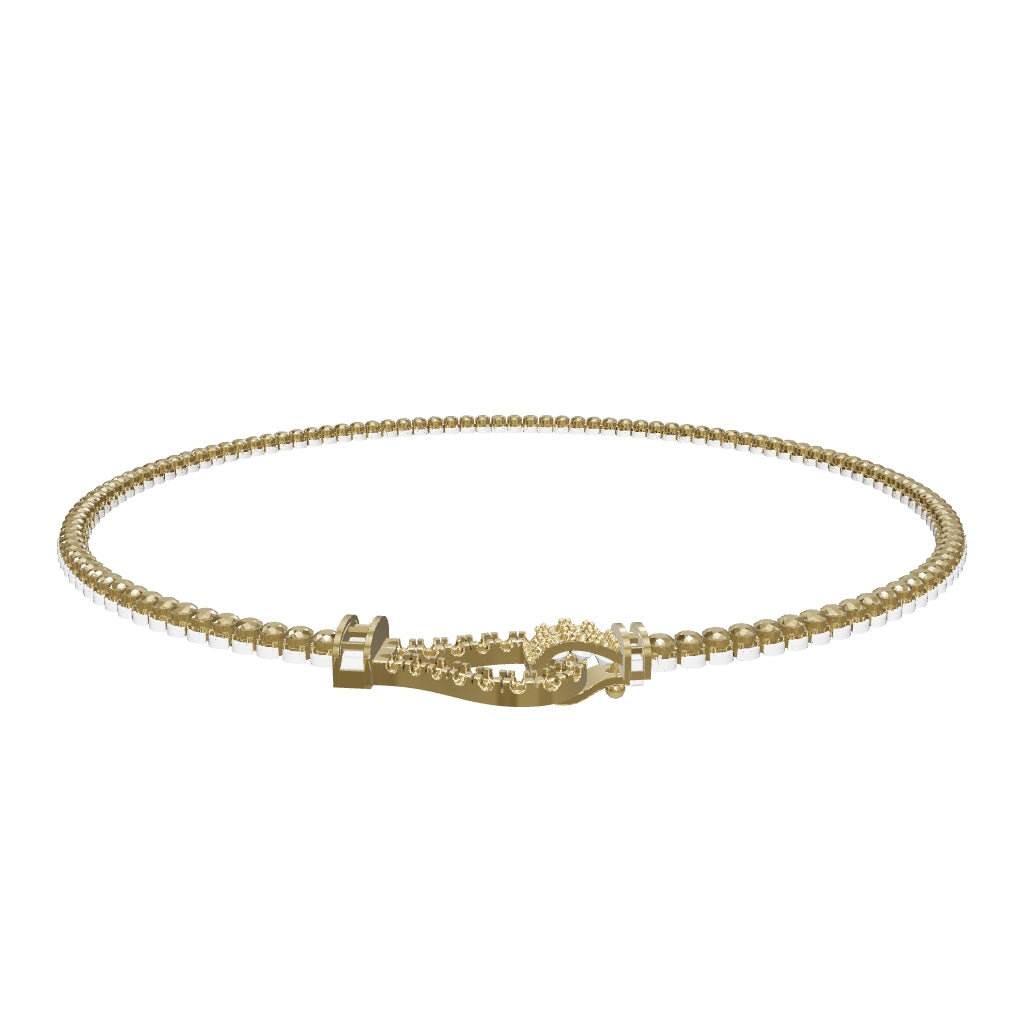 Diamond bracelet 3D model