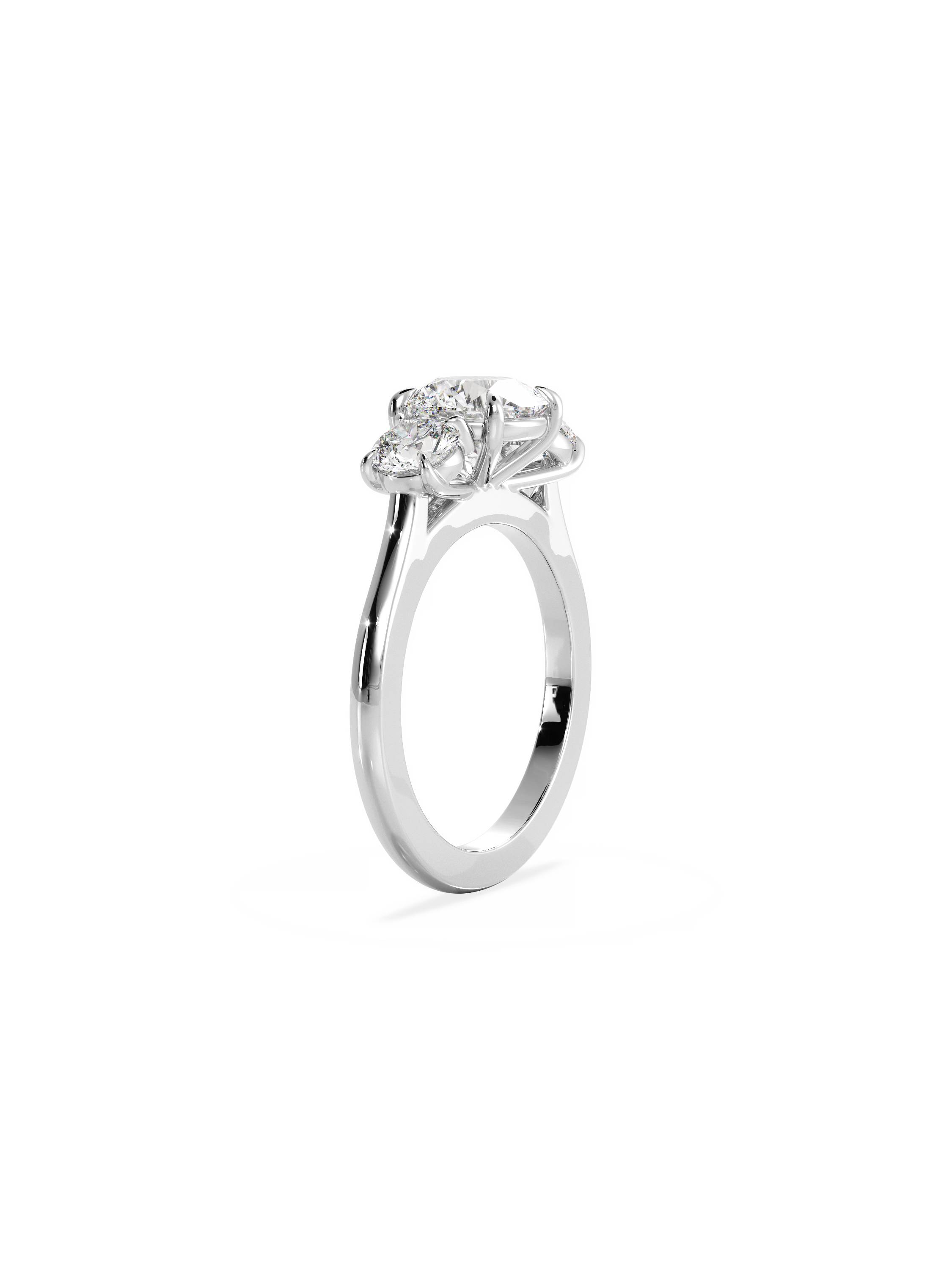 Kishani Dries Round Trilogy Ring