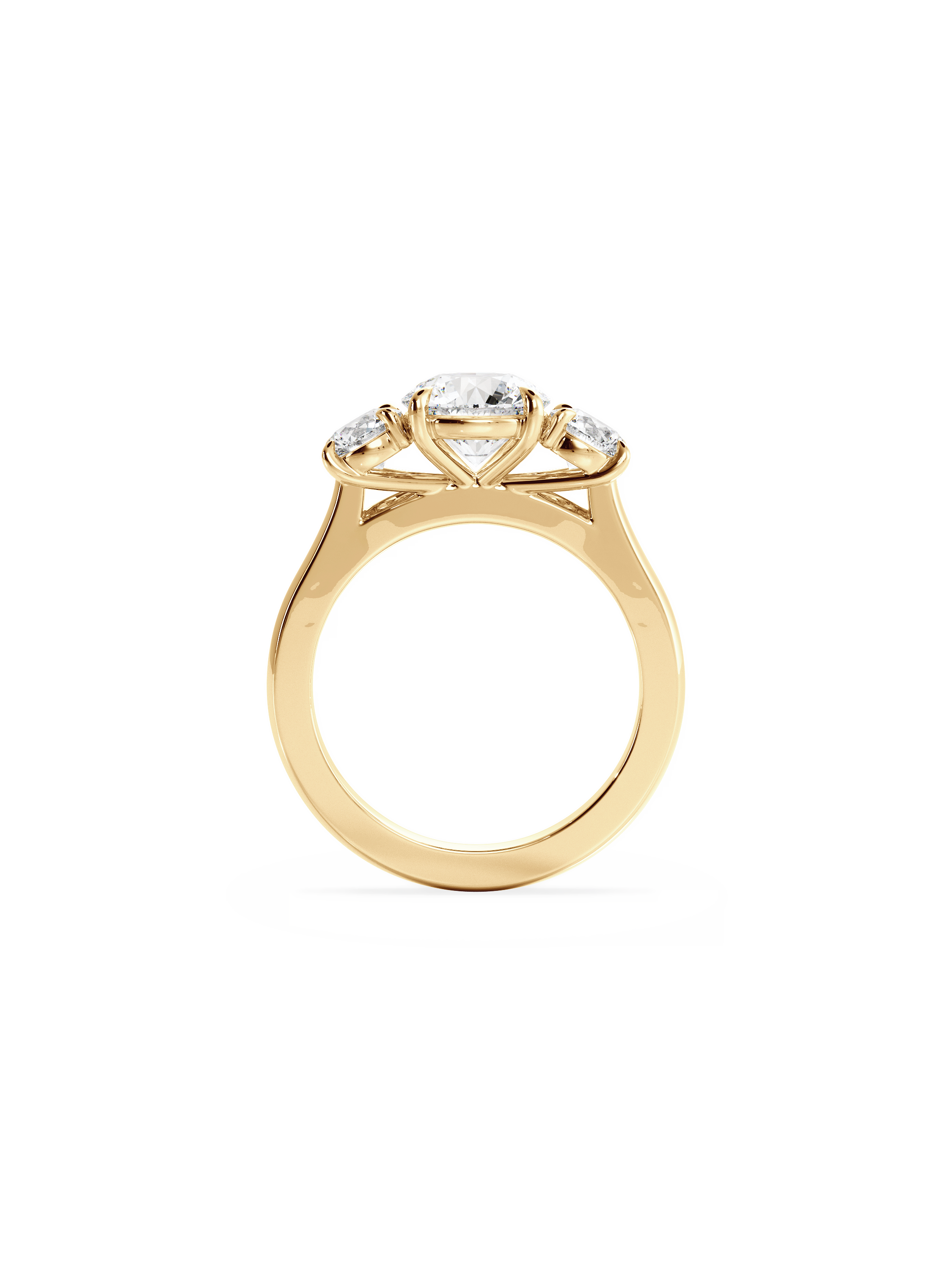 Kishani Dries Round Trilogy Ring